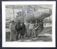 Aeronautica - Fotografia velivolo Caproni Ca. 44 - Aviatore Luigi Ridolfi - 1919