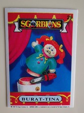 Sgorbions 1  # 29 BURAT-TINA  TOPPS GPK
