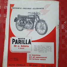 MOTO PARILLA  350 CC  * ADVERT PUBBLICITA' EPOCA ADVERTIS ADV-MTC3