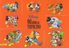 ITALIA 2017 FOLDER "90 ANNI DI TOPOLINO" CON 8 TESSERE FILATELICHE ESAURITO !!!!