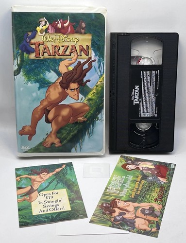 Tarzan vhs 1999 disney video - tarzan,