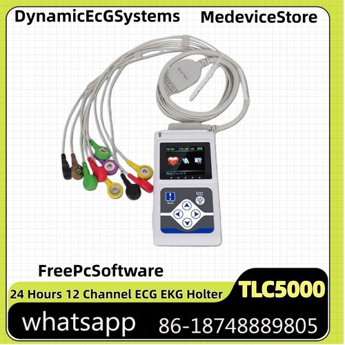 Tlc5000 holter ecg piombo - a, 12