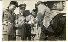 1934 ONEGLIA Premiazione del balilla Vittorio BESSO *Foto cartolina U. BESSO