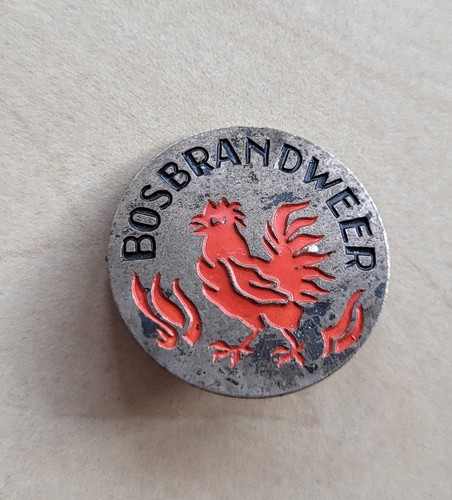 Vintage bosbrandweer bos - vintage,