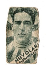 FIGURINA  CARTONATA  AUTOMOBILISMO  NUVOLARI