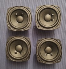 Altoparlanti 4 Full Range Inkel diametro 8 cm coppia 6 Ohm 25W e coppia 12 Ohm 5