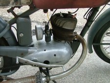 MOTO MIVAL 125 CONSERVATA TELAIO MOTORE TARGA SCAMBI VESPA ET3 PRIMAVERA SPECIAL