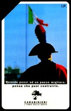 G 374 C&C 2403 SCHEDA TELEFONICA USATA CARABINIERI 5.000 L.