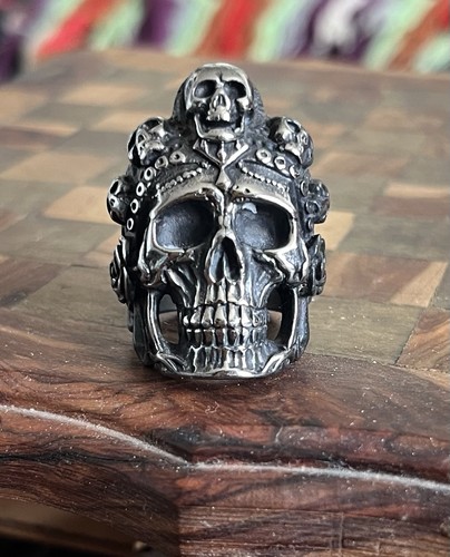Anello uomo acciaio - in,