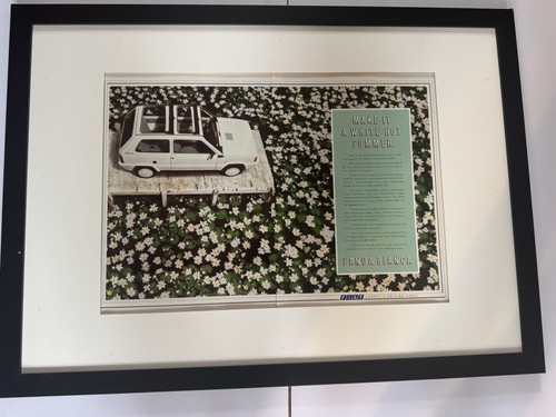 Original framed classic fiat - original,