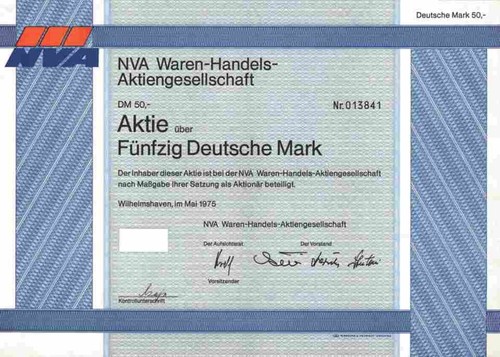 Nva ware handels op - nva,