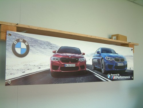 Striscione auto bmw - bmw, m
