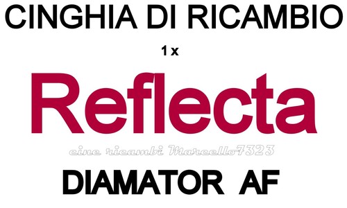 Cinghia ricambio per dia - di,