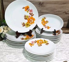 VINTAGE PORCELLANA MITTERTEICH BAVARIA SERVIZIO X 6 + PICCOLA RAVIERA 19 PZ 