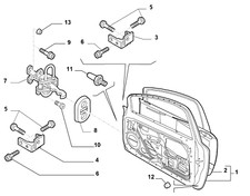 51776877 Porta SX Fiat G.Punto