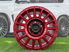 4X 17 Inch 5X150 Rosso
