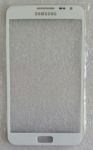 Vetro anteriore display bianco