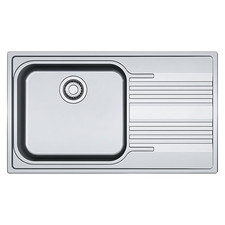 Franke Lavello 1 vasca (86x50cm) Srx 611 SMART Inox Spazzolato 101 0356 881