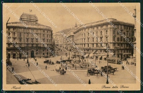Napoli città piazza borsa - napoli,