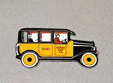 INSEGNA PORCELLANA TAXI