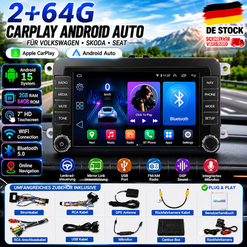 64g android15 apple carplay - android15,