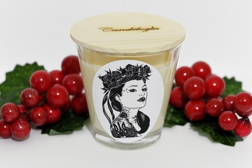 Candela cera soia - candela, di