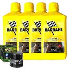 Kit Tagliando Olio Bardahl  XT4S 10W60 Per Triumph 800 Bonneville T100 2003>2004