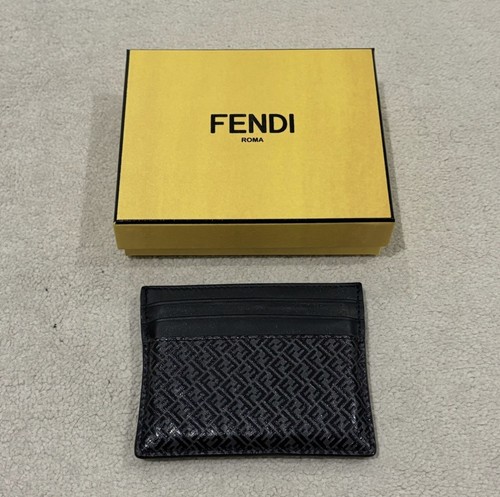 Fendi porta carte pelle - porta,