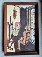 Copia dipinto Il pittore e il