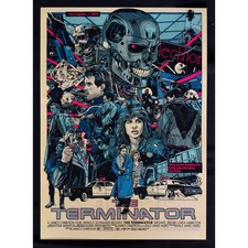 locandina TERMINATOR arnold schwarzenegger james cameron bihen hamilton CAT15
