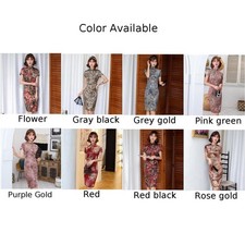 Elegante abito rosso seta