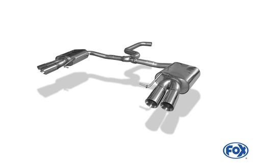 Scarico sportivo duplex fox - scarico,
