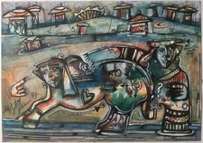 Martino Delego - tecnica mista