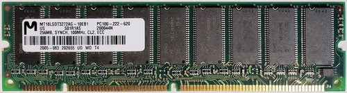 Micron 256mb ecc - 256mb, sdram