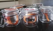 Barattoli in vetro 12,5 Cl Vaso Ermetico Set 6 Pezzi resistenti