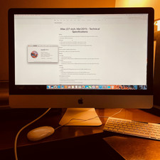 Excellent Apple iMac 27"