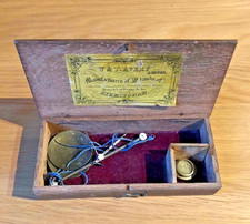 ANTICA BILANCIA DA FARMACIA..CHEMIST APOTHECARY SCALE..ANTIK1964