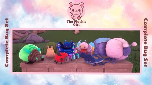 Set completo peluche insetti - ,