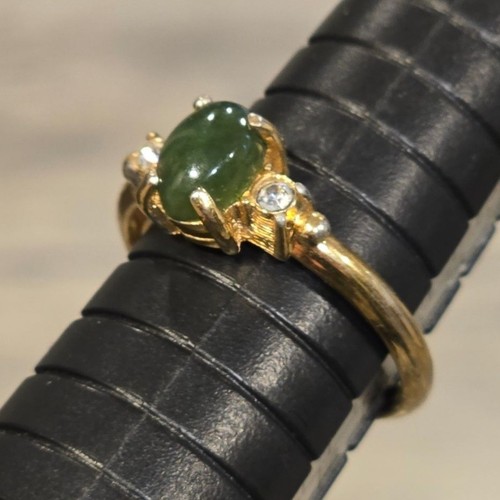 Anello vintage avon giada - anello,