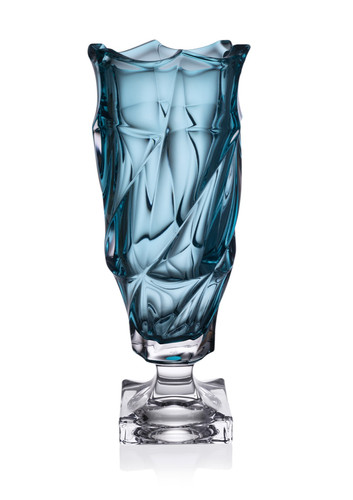 Vaso con piedi vetro - vaso,
