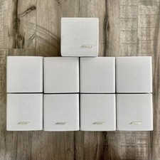 5 altoparlanti cubo Bose come nuovi 1 centro singolo 4 doppio surrond Acoustimass lifestyle