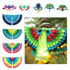 Costume pappagallo mantello