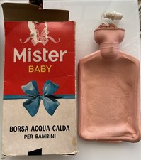 Borsa Acqua Calda Per Bambini Vintage Mister Baby Anni 70 Da Collezione