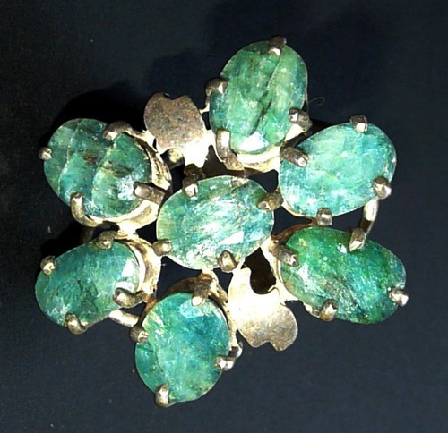 Anello argento 925 pietre - anello, in