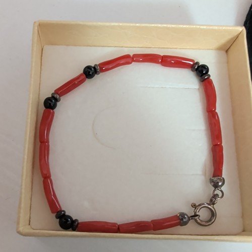 Bracciale corallo sardo - bracciale,