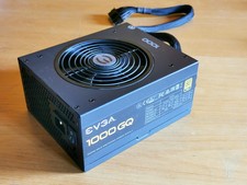 EVGA 1000 GQ 80+ Gold 1000W Power Supply – Semi-Modular PSU, High Efficiency