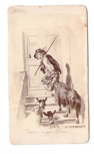 Cdv fratelli alinari - cdv, e