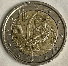 2 euro giochi invernali Torino