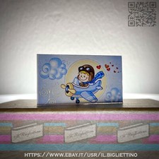 10 BIGLIETTINI BOMBONIERE -