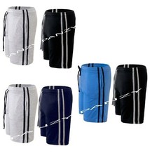 Confezione da 2 pantaloncini pigiama lounge ragazzi con vita elastica morbida 100% cotone